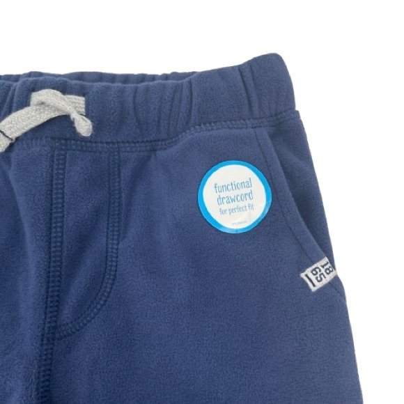 NWT Carter’s Toddler Boys Microfleece Basic Straight Leg Pull On Pants Size 5T - Picture 3 of 8